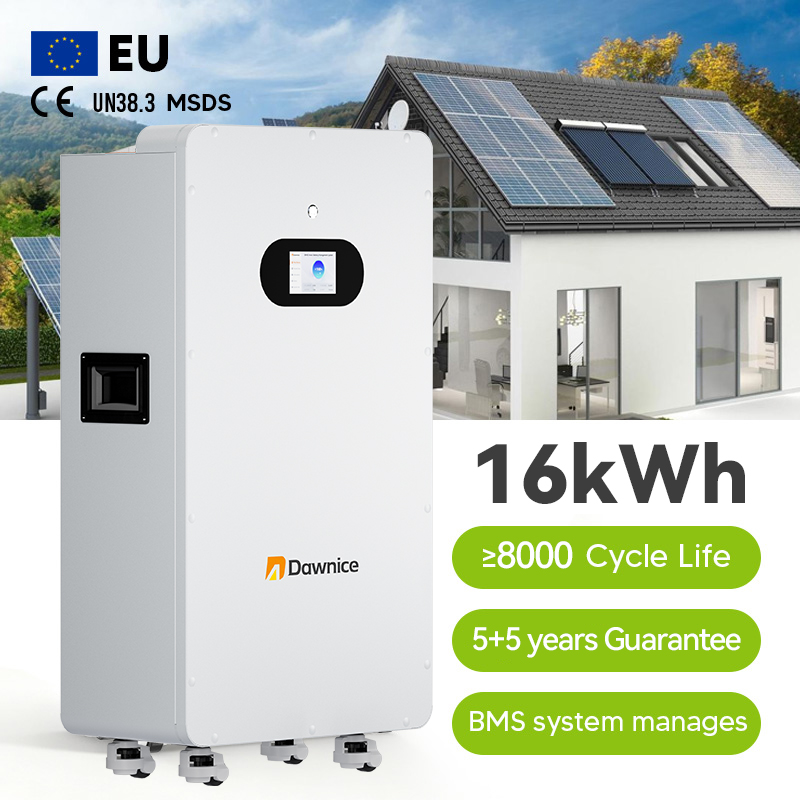 51.2V 200AH Cycle Battery 10KWH Battery Lithium Wall Mounted Batteries Solar Energy Power Wall