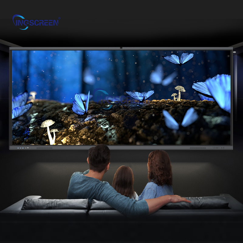 Interactive flat panel