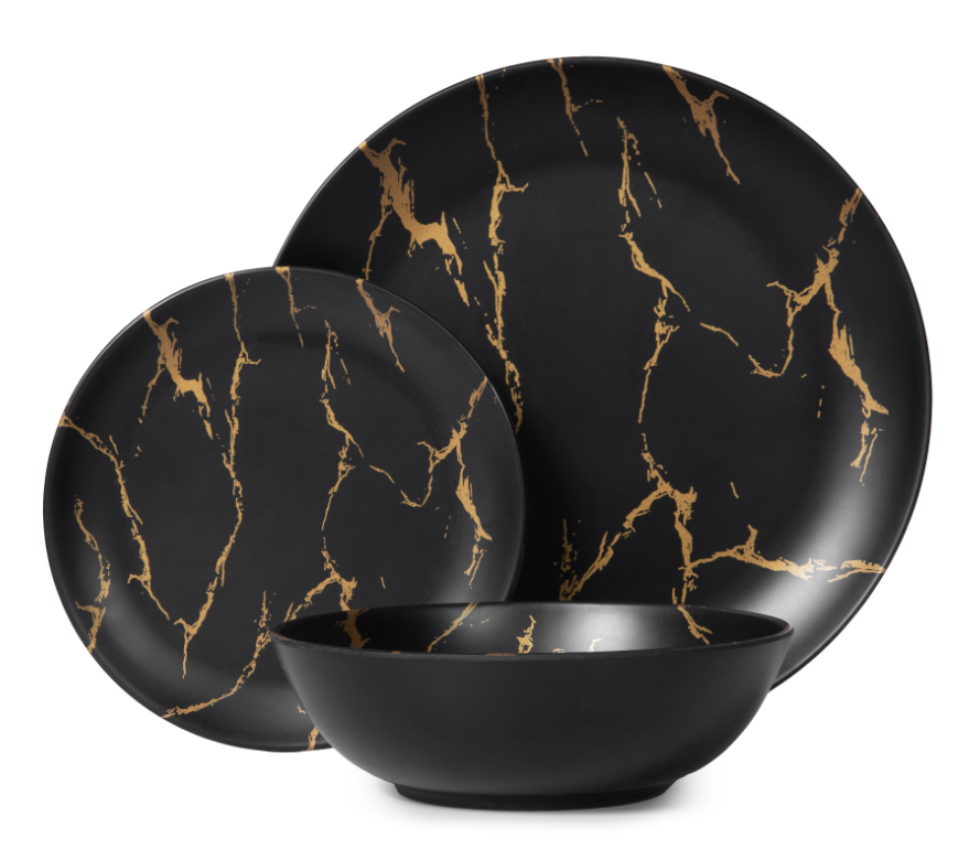 Melamine dinnerware set