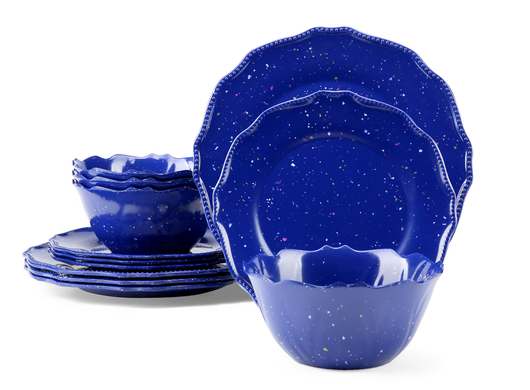 Melamine dinnerware set