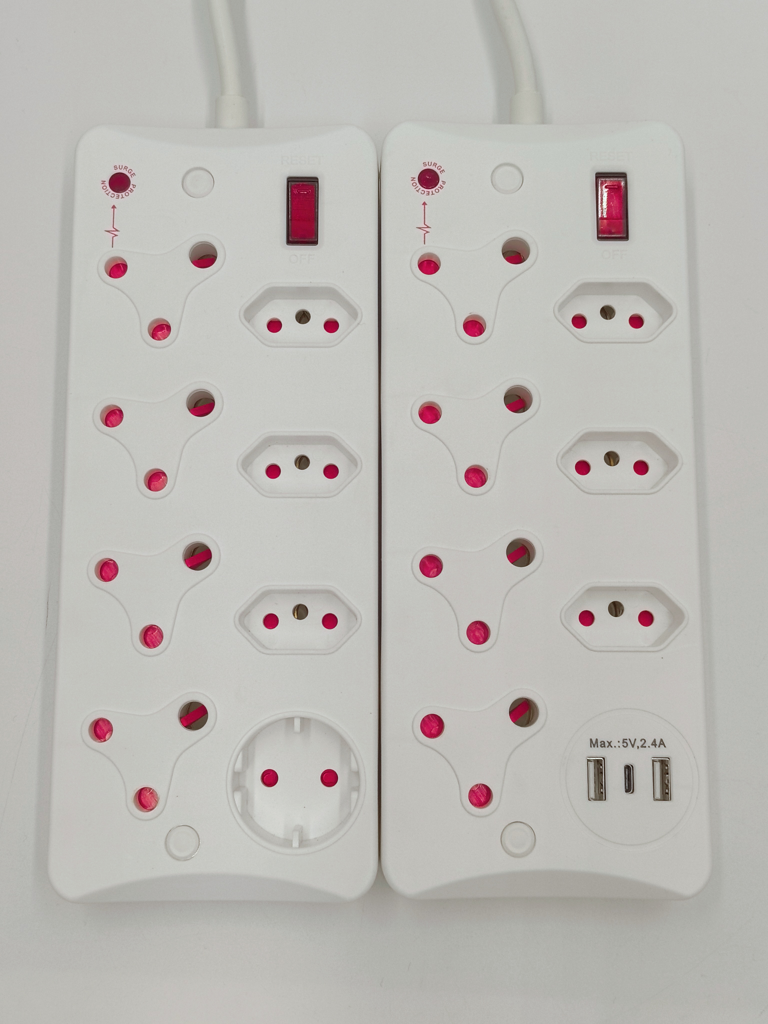 South Africa Surge Protector Power Strip with USB