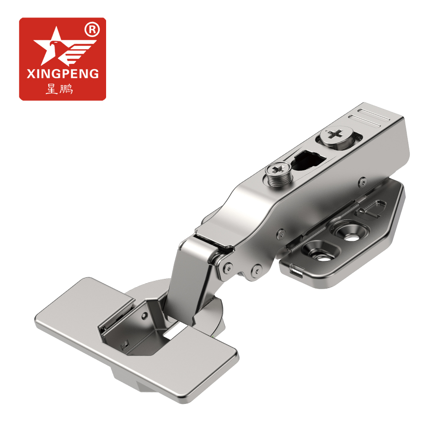 Tool free two way soft close clip on hinge