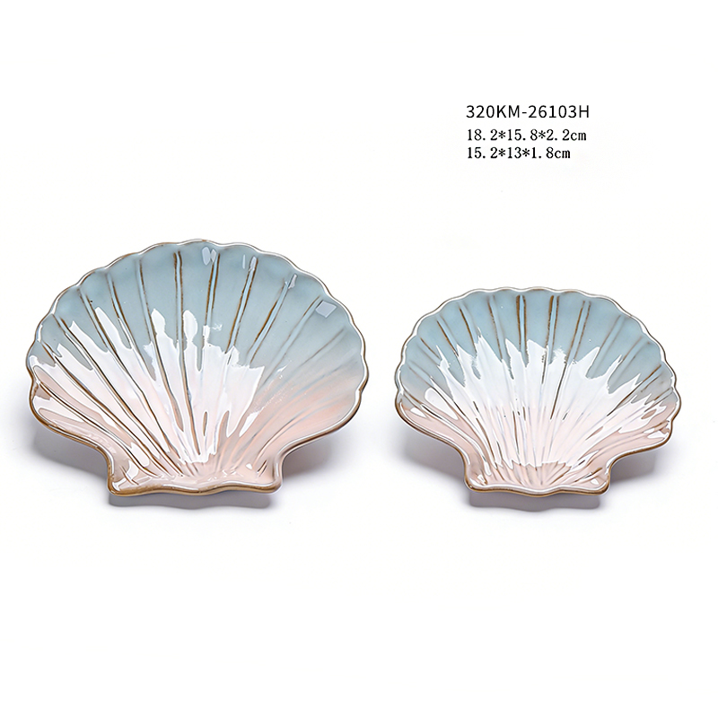 Ceramic marine-themed home decorations