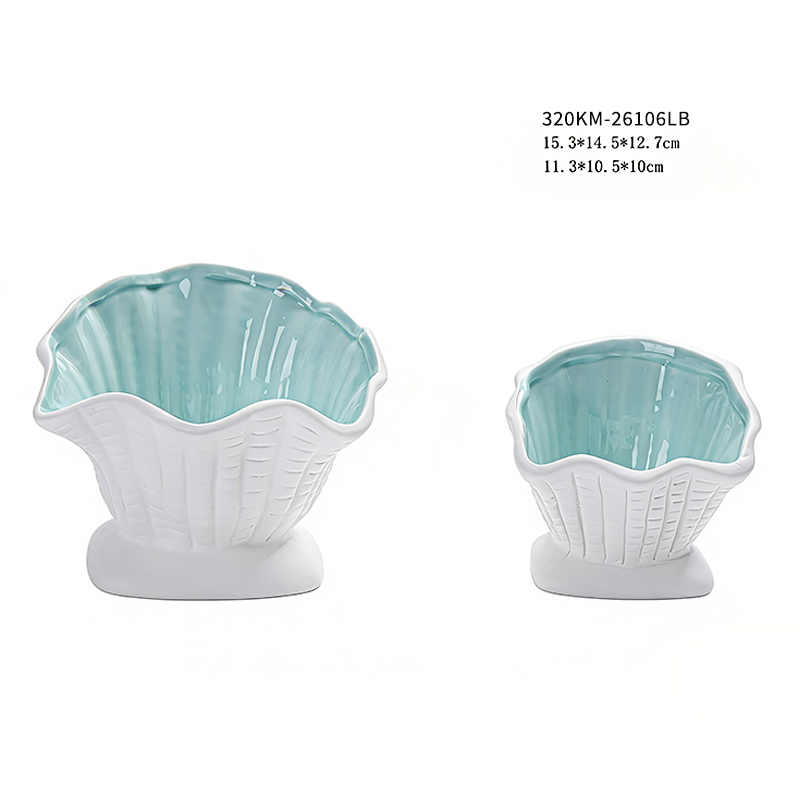 Ceramic marine-themed home decorations