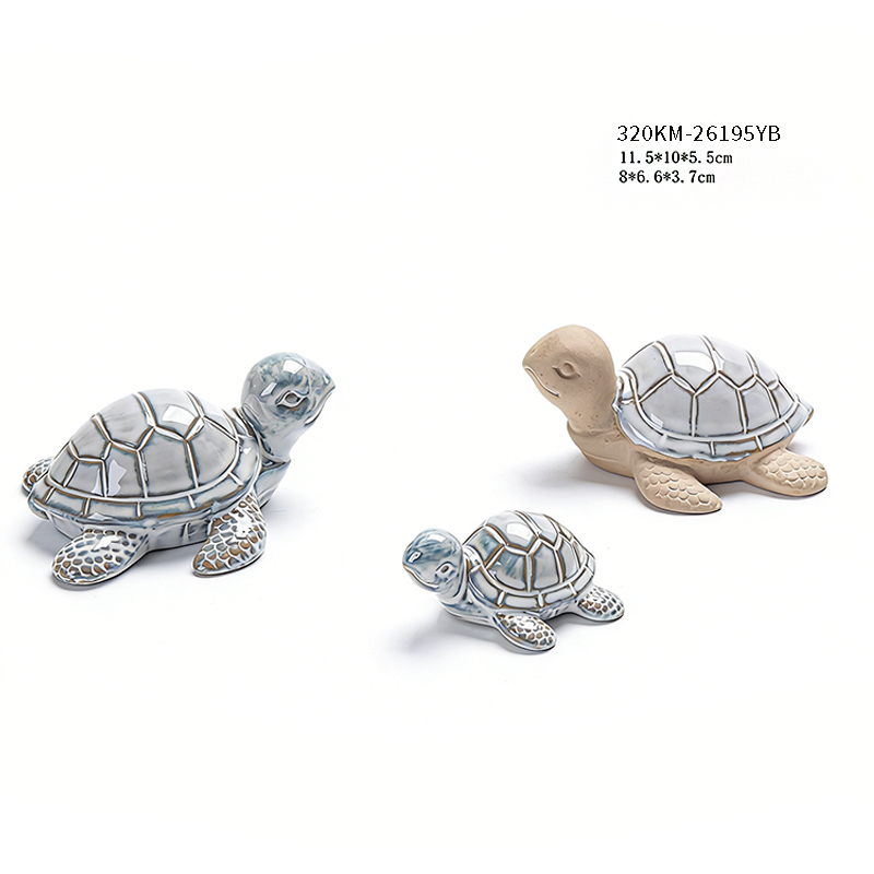 Ceramic marine-themed home decorations