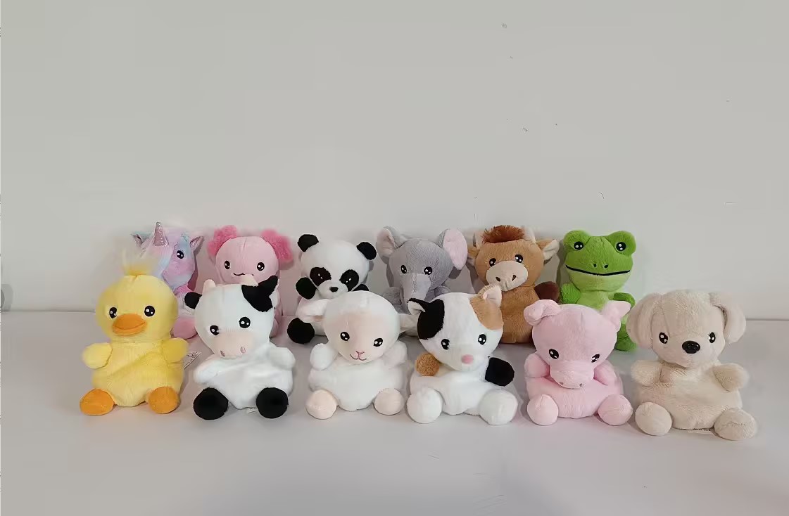 12 Styles Particle Plush Animals,