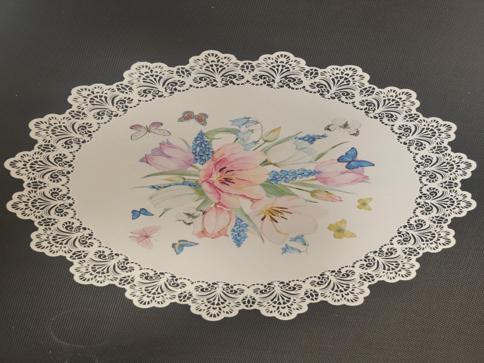 PVC Lace Placemat