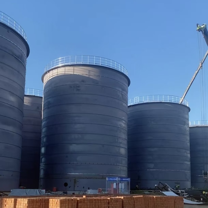 Field Erected Tank Farm Anti-Corrosion Tanks for Acid and Alkaline Media