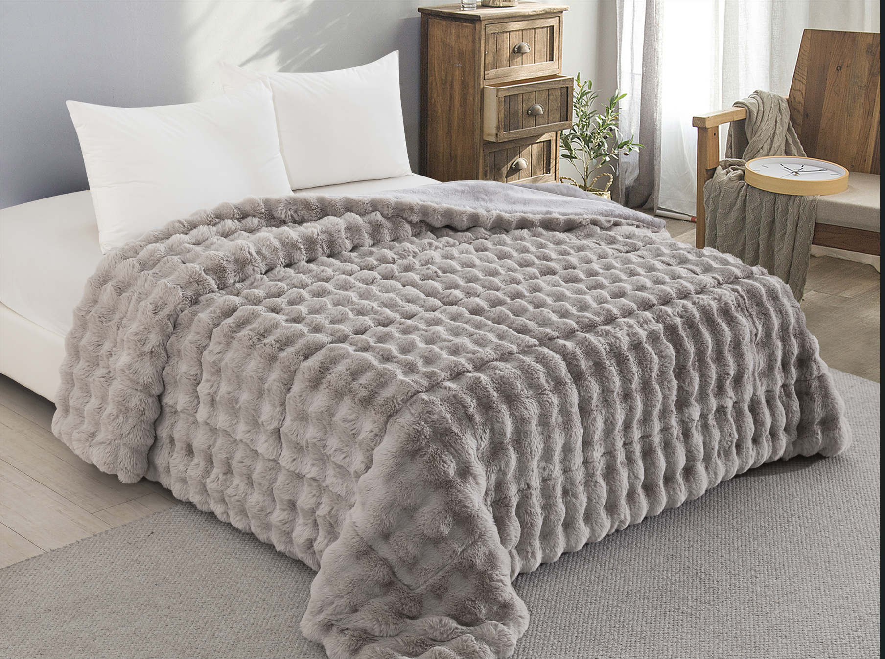 Faux Fur Comofrter