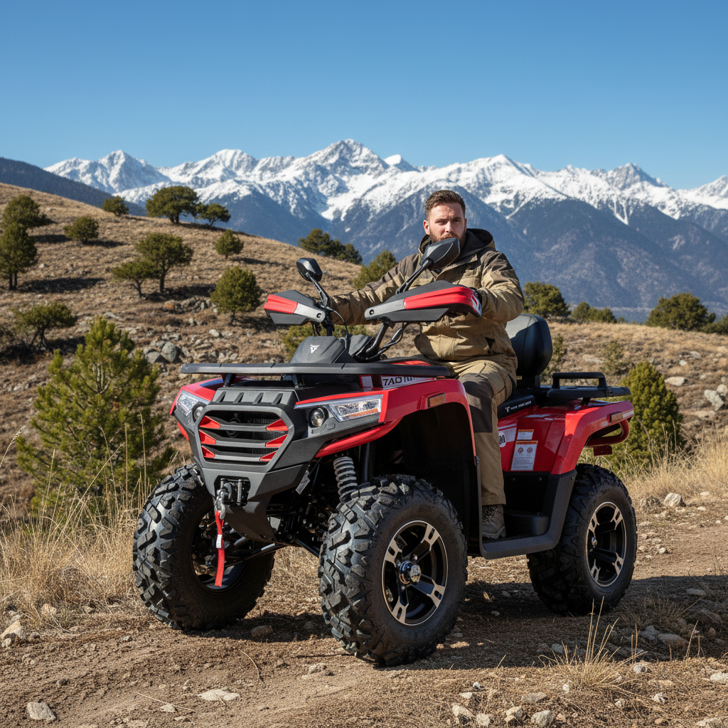 TAO MOTOR 2026 NEW ADULT ATV 300CC With EEC