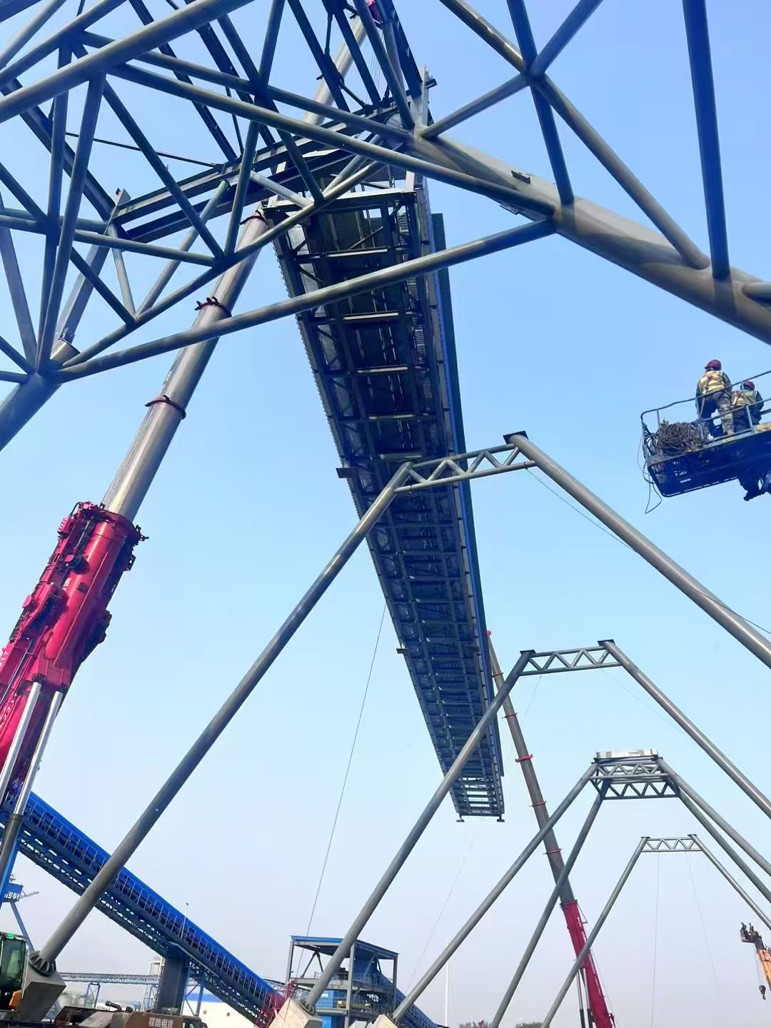 Steel Truss Warehouse Roofing Support Truss