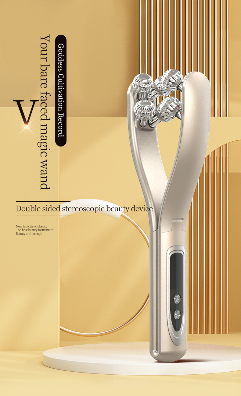 3D Lifting Facial Roller beauty device