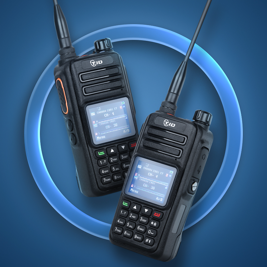 TID TD-DP730 CE/RoHS Long Range DMR Two Way Communication Radio Digital VHF UHF Walkie Talkie