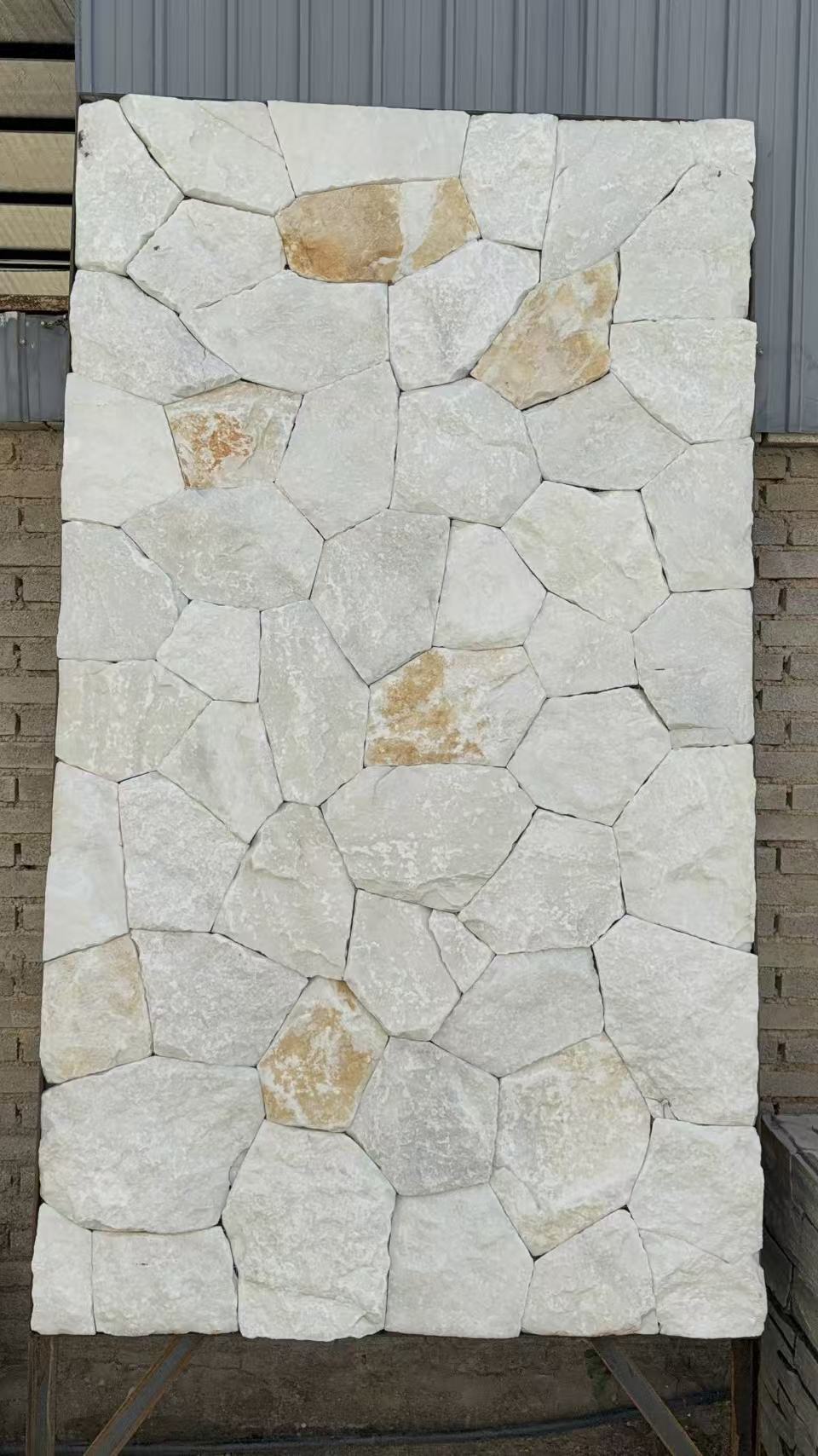White wallstone