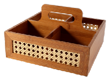 Brown Square Storage Box