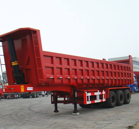 Heavy Duty Tipping Truck Trailer Dump Semi Trailer China Manufacturer