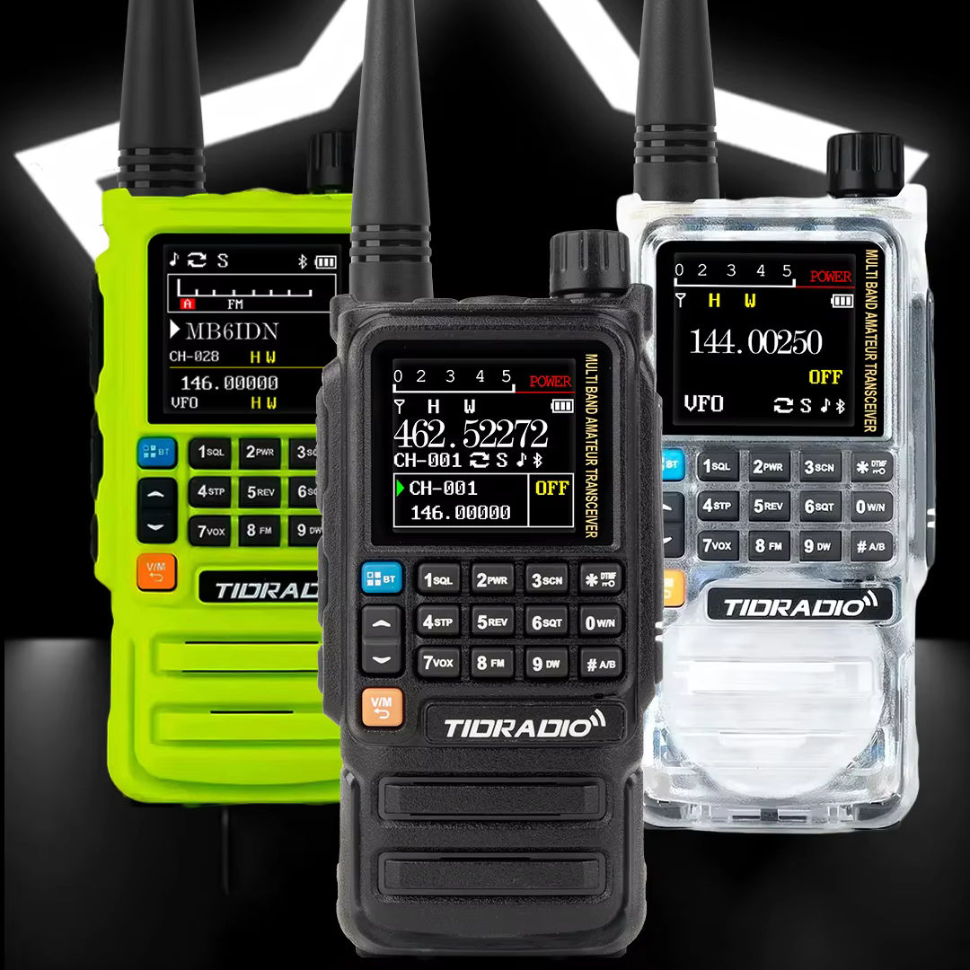 TID TD-H3Plus Bluetooth Ham GMRS Radio Handheld NOAA Weather Walkie Talkie