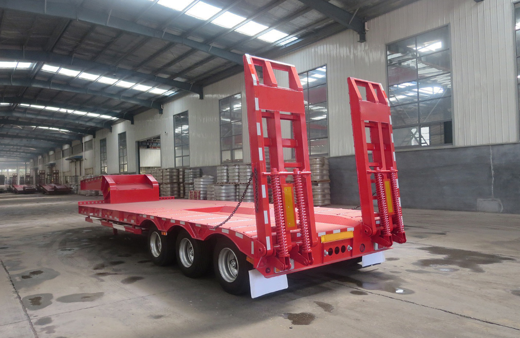 Low Flat/Low-Bed Semi-Trailer