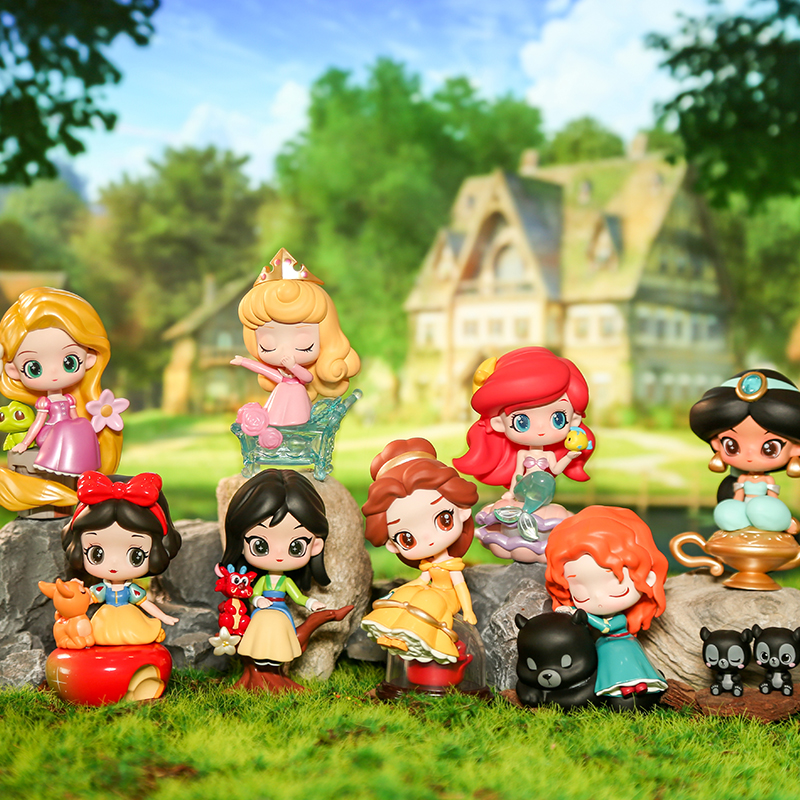 Disney Princess Fairy Tale Town Series Figurines