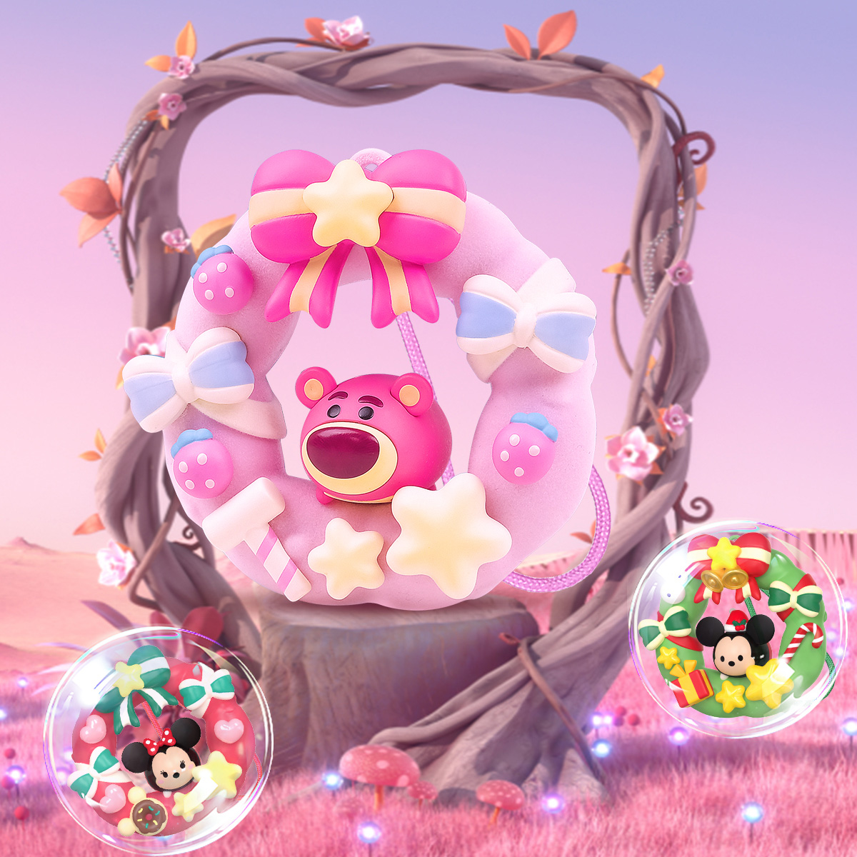 Disney TSUM TSUM Lucky Star Wreath