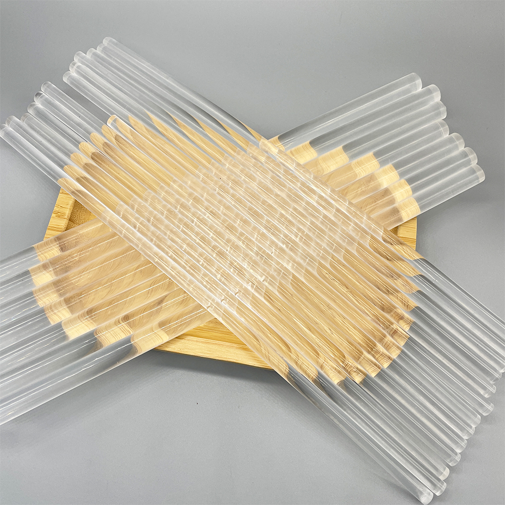 High viscosity 100% transparent hot melt adhesive stick