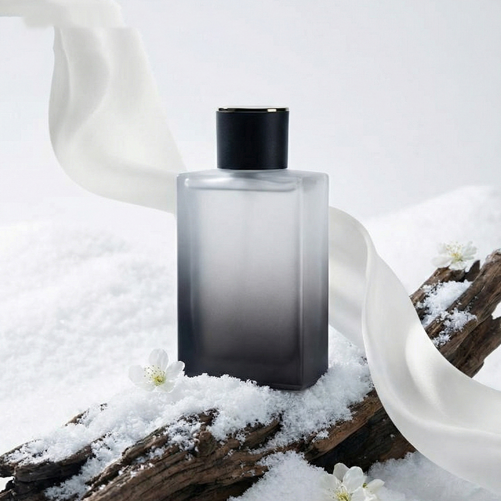 50ml Luxury Rectangular Perfume Spray Glass Bottle
