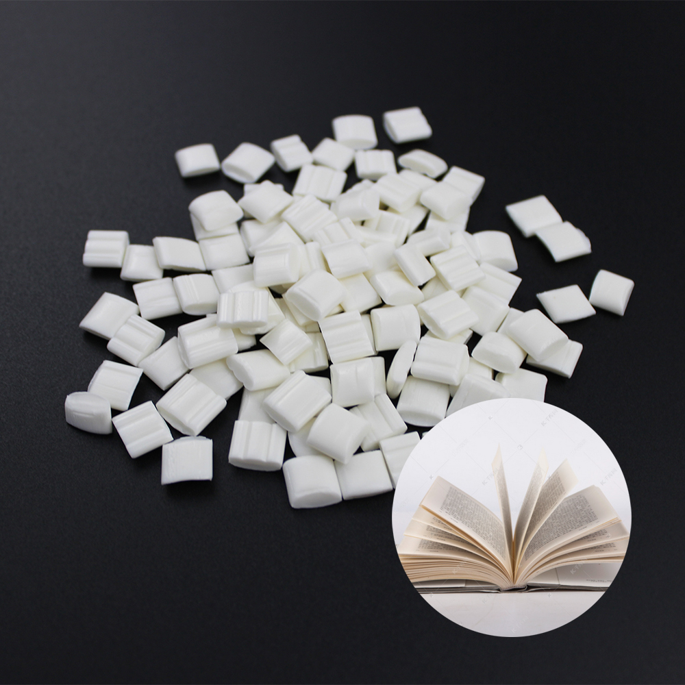 High-viscosity white sheet-type bookbinding hot melt adhesive