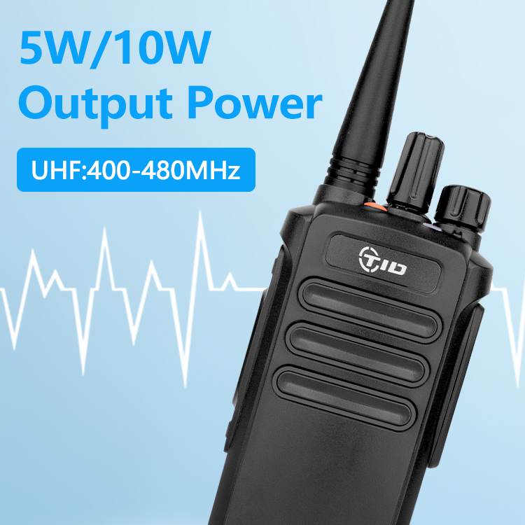 TD-V910L Handheld UHF LoRa Long Range Analog Radio 10W Relay Walkie Talkie