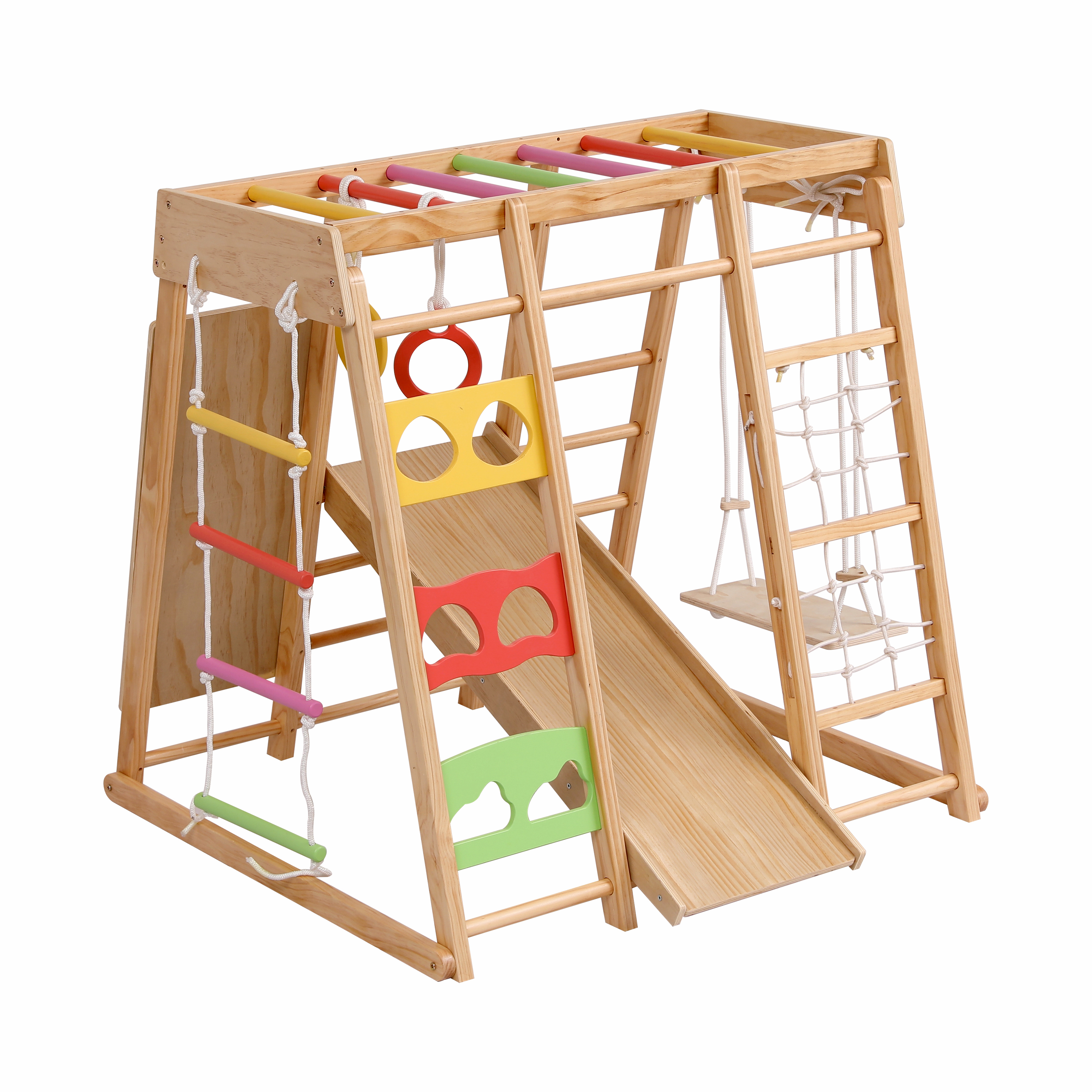 Kids Wooden Climbing Frame