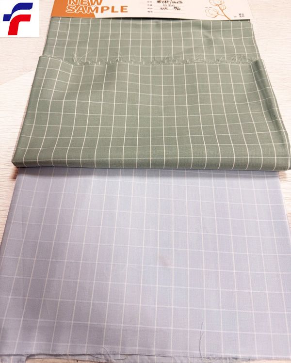 CVC shirt yarn dye poplin