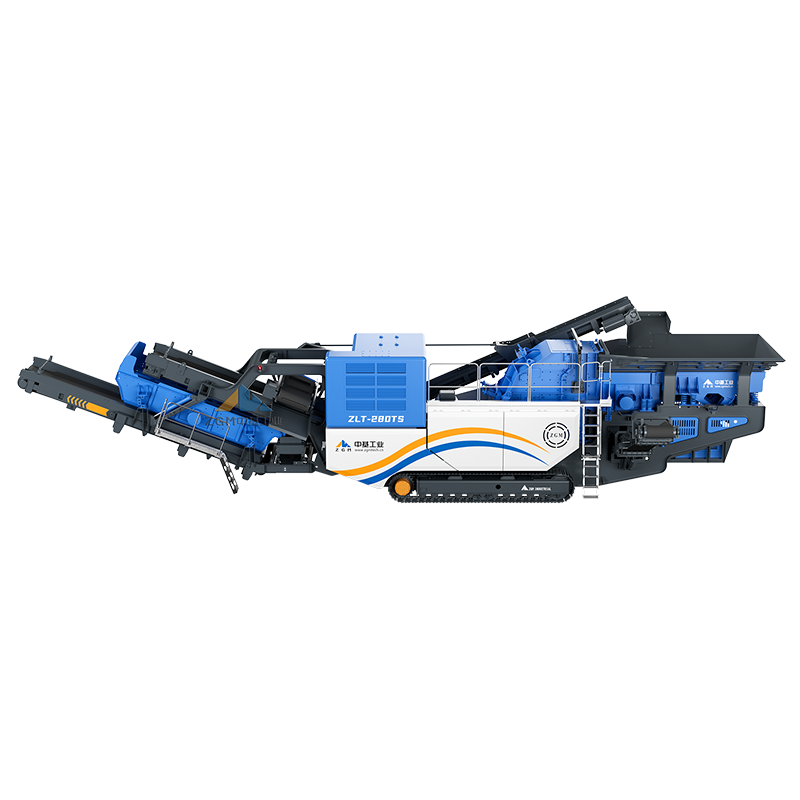 ZGM ZLT Series Crawler Mobile Impact Crushing Plant for Mining Stone & Construction Waste Recycling