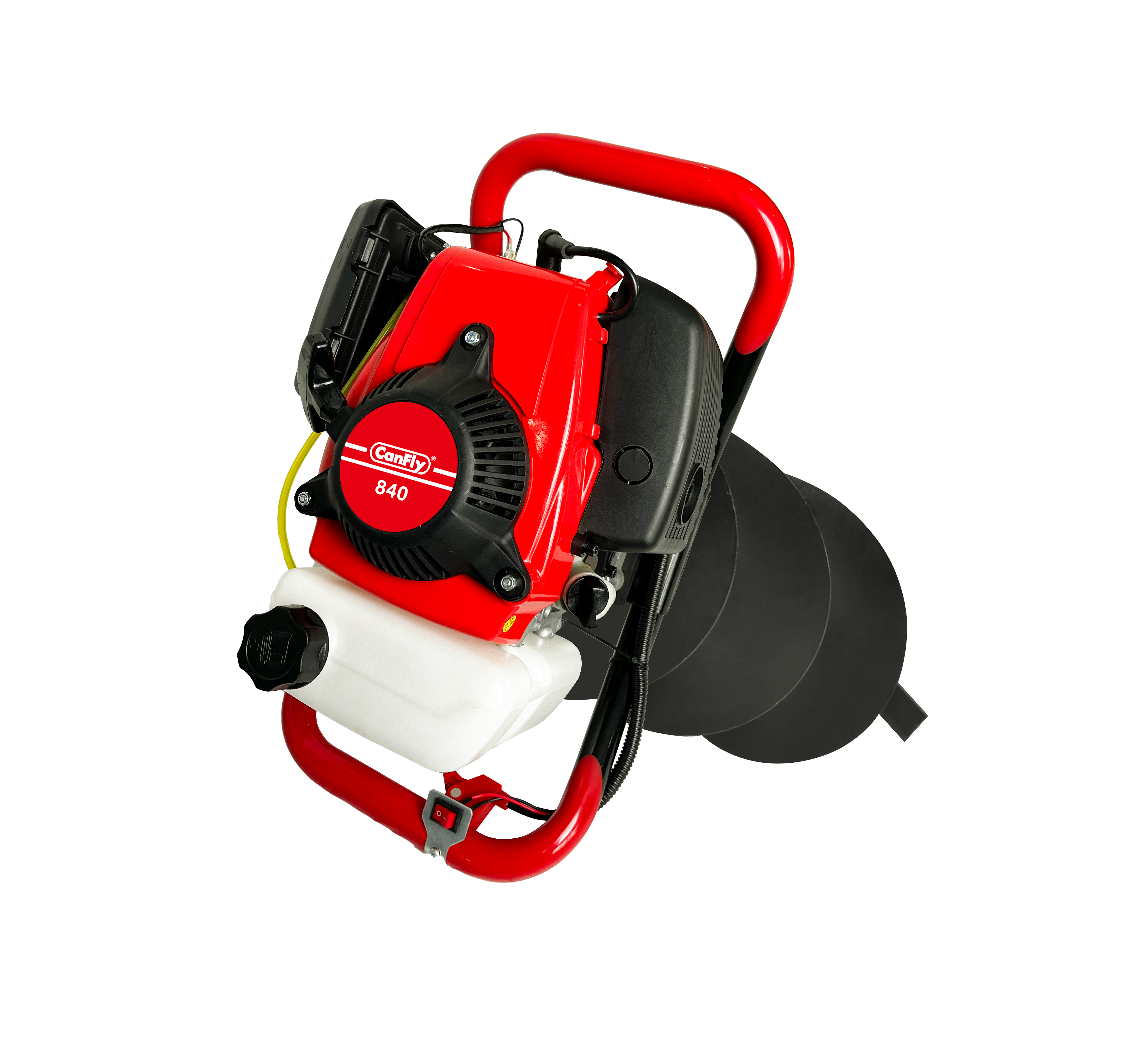 1500W 84CC 4-Stroke Gasoline Earth Auger Multi-Function Professional Earth Drill for Agriculture