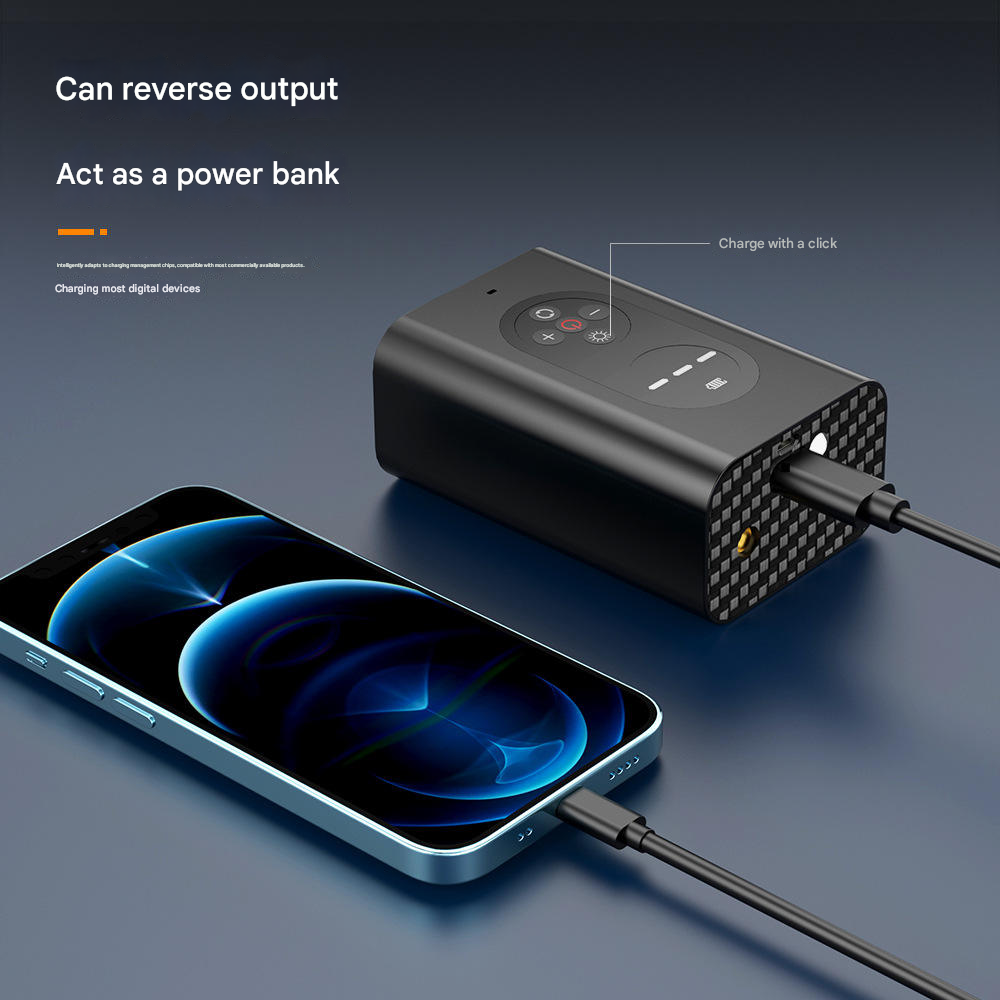 Intelligent automatic digital car tire inflator power portable electric vehicle tire inflator