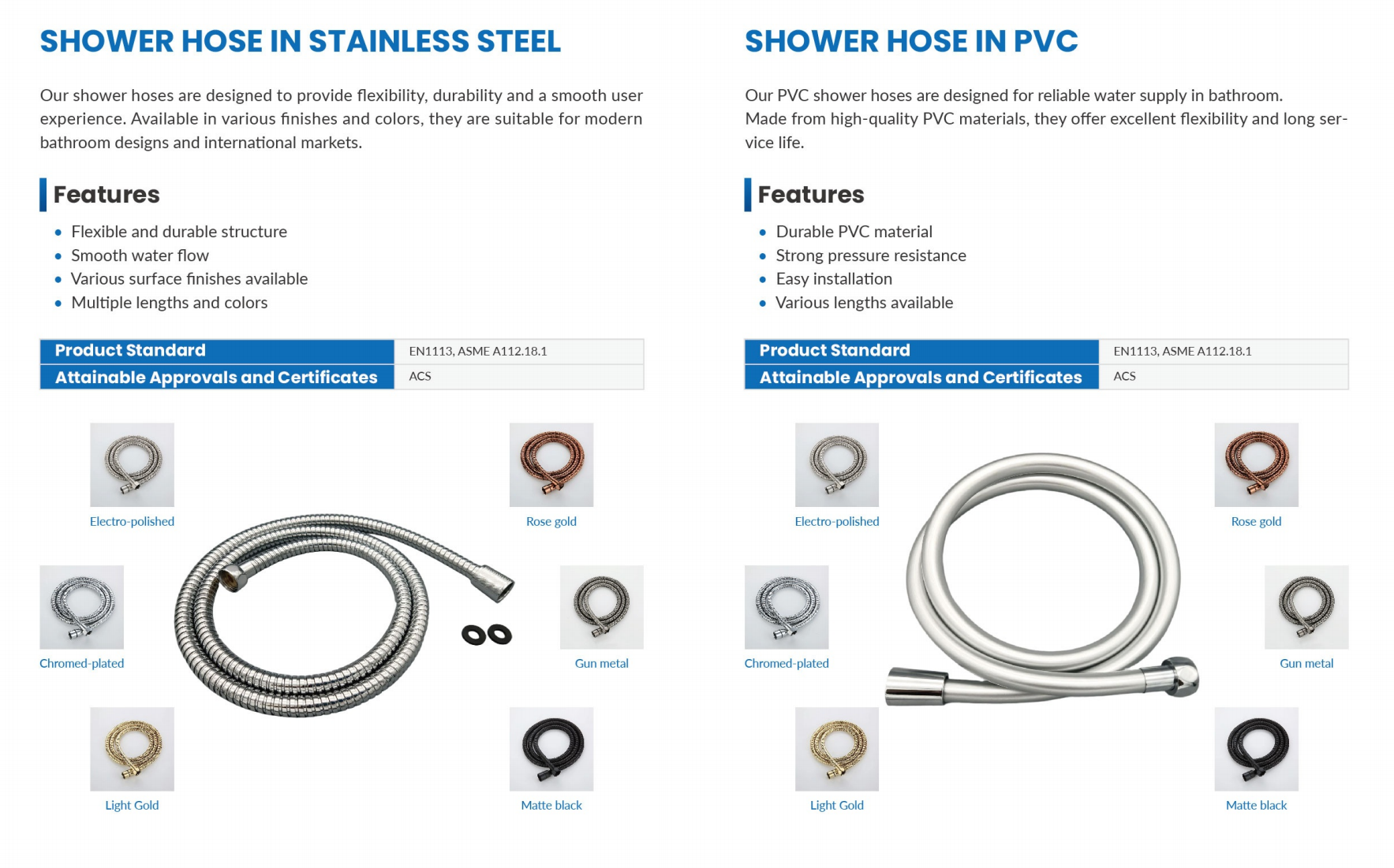Shower hose