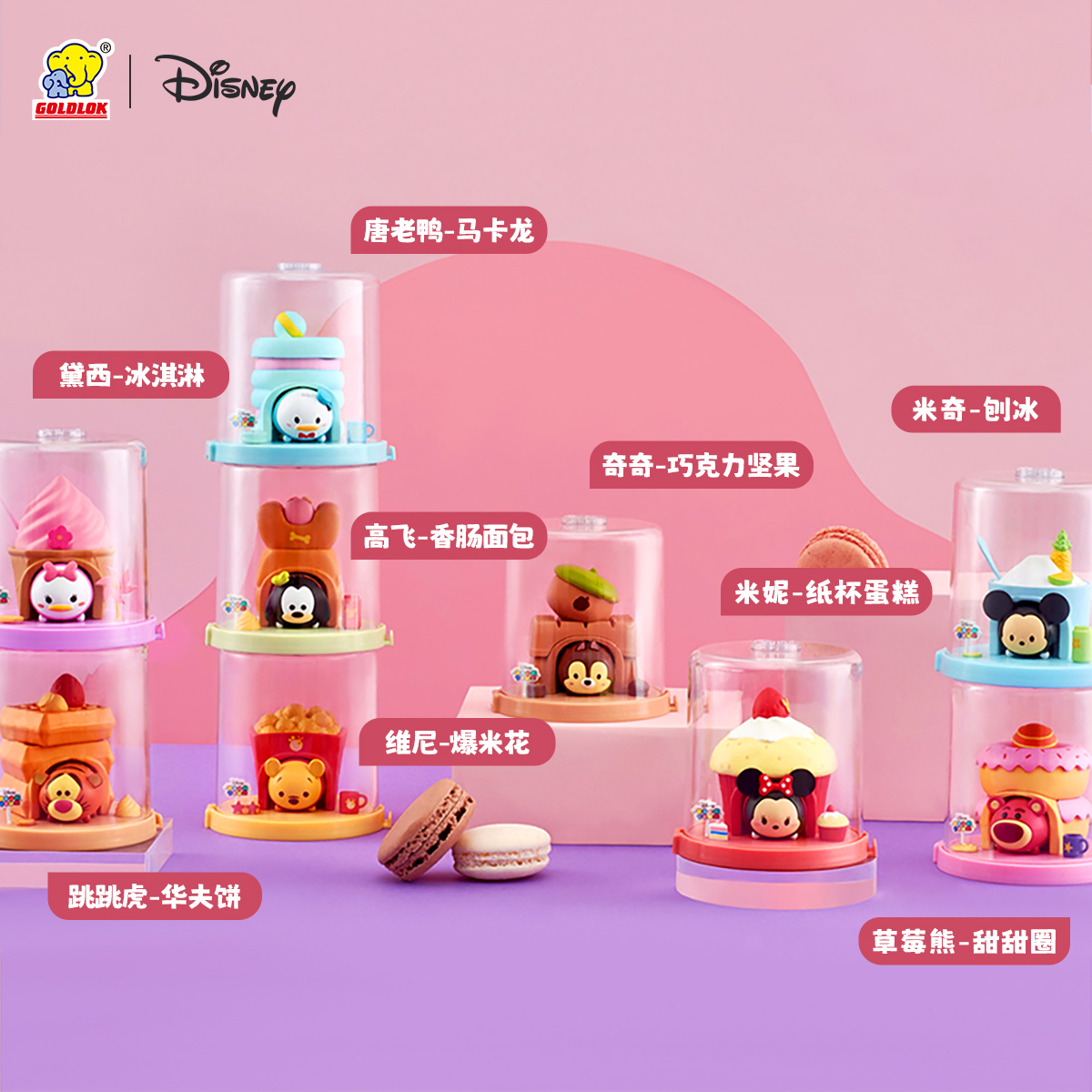 Disney Dessert House Series Blind Box Figures