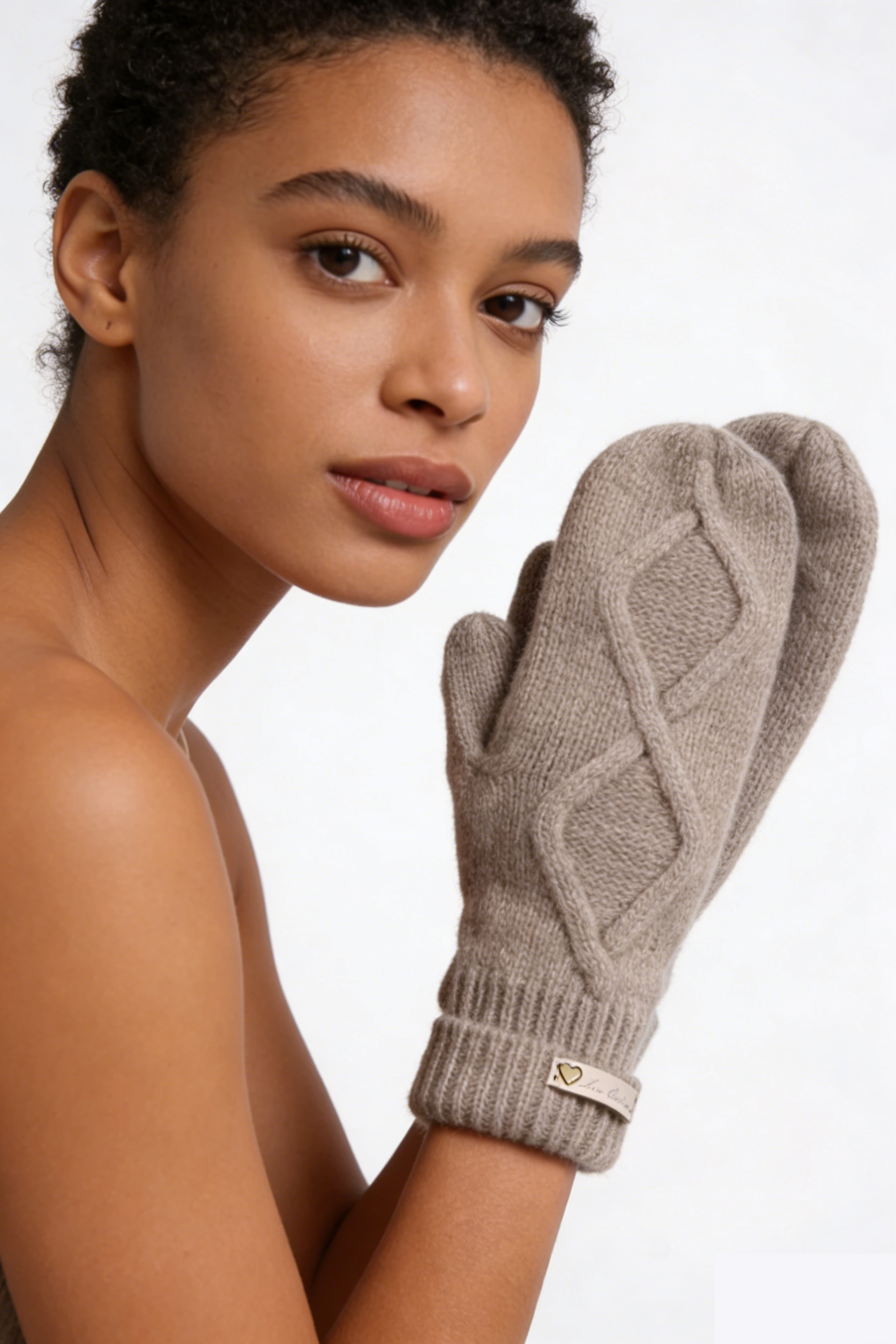 Cashmere Knitted Gloves