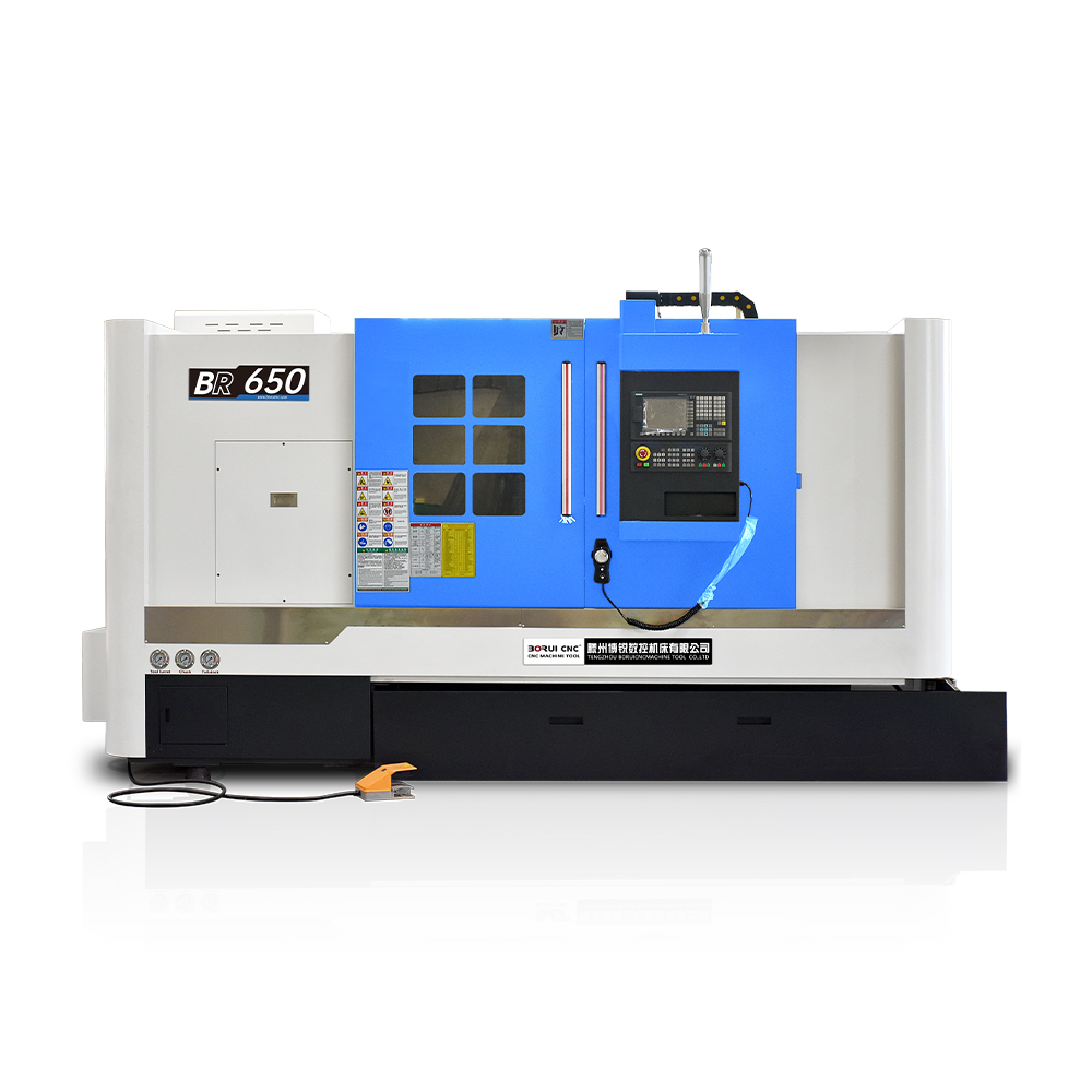 Borui CNC BR650 Slant Bed CNC Lathe with High Precision High Speed Heavy Cutting