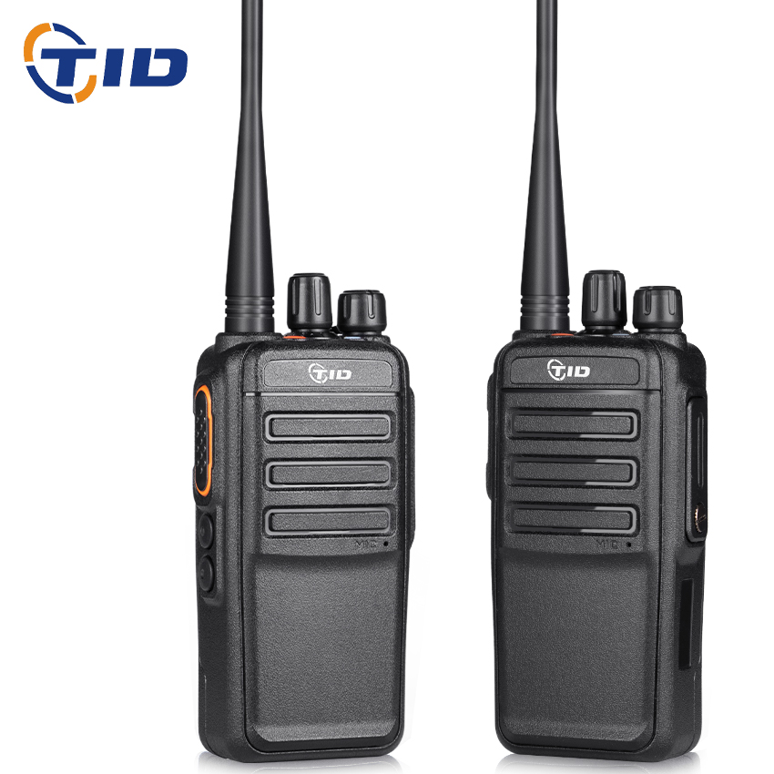 TID TD-V710 CE/RoHS Portable UHF VHF Analog Two Way Radio Communication Telsiz WalkieTalkie