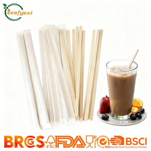 Coffee Stirrer, Wooden Coffee Stirrer, Bamboo Coffee Stirrer，Eco Friendly, 100% Biodegradable