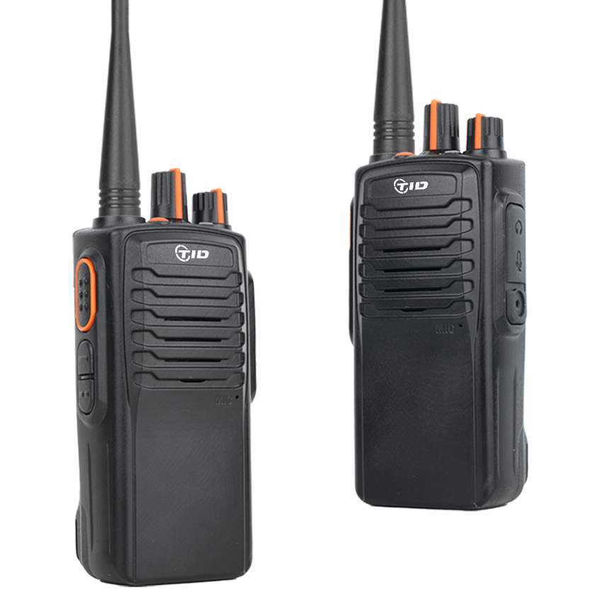 TID TD-V713 5W VHF UHF Handheld Two Way Analog Radio VOX Long Range Portable Walkie Talkie