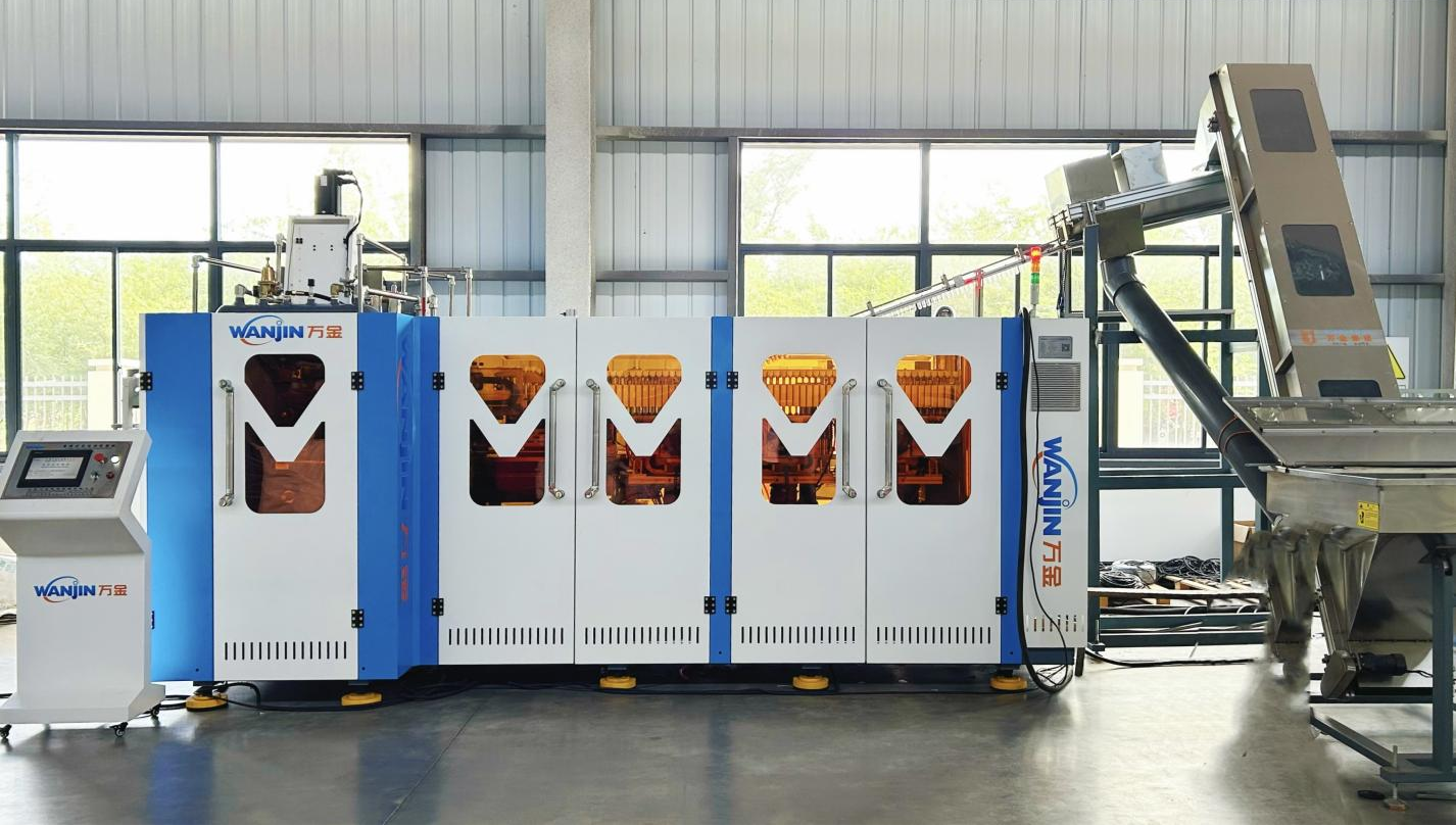 Bottle blowing machine