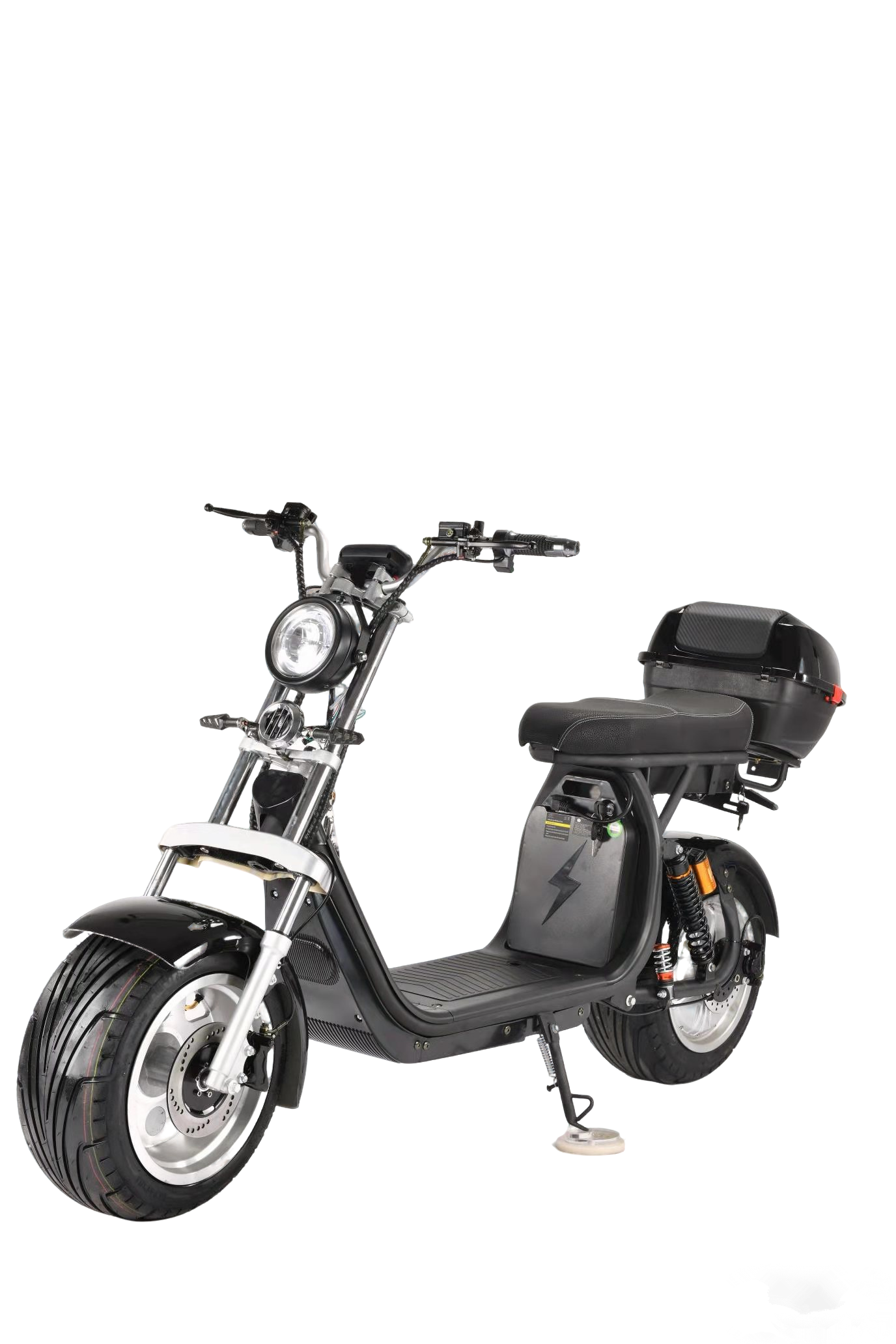 Harley-style large tire electric scooter