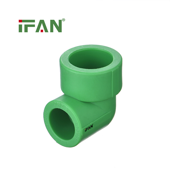 IFAN Professional Supply PPR Water Pipe Fittings Elbow 20-125mm Good Price PPR Pipe Fittings