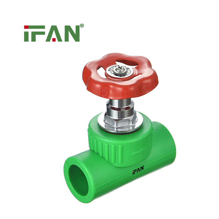 IFAN Professional Supply PPR Water Pipe Fittings Stop Valve 20-125mm Water Supply PPR Pipe Fittings