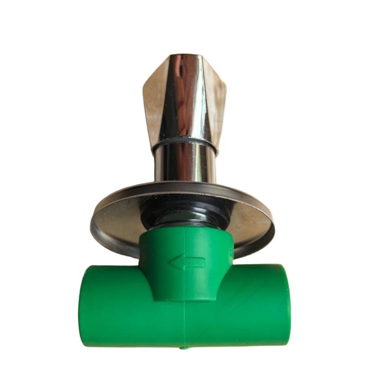 PPR & Stainless Steel Series Triangle Handle Concealed Valve