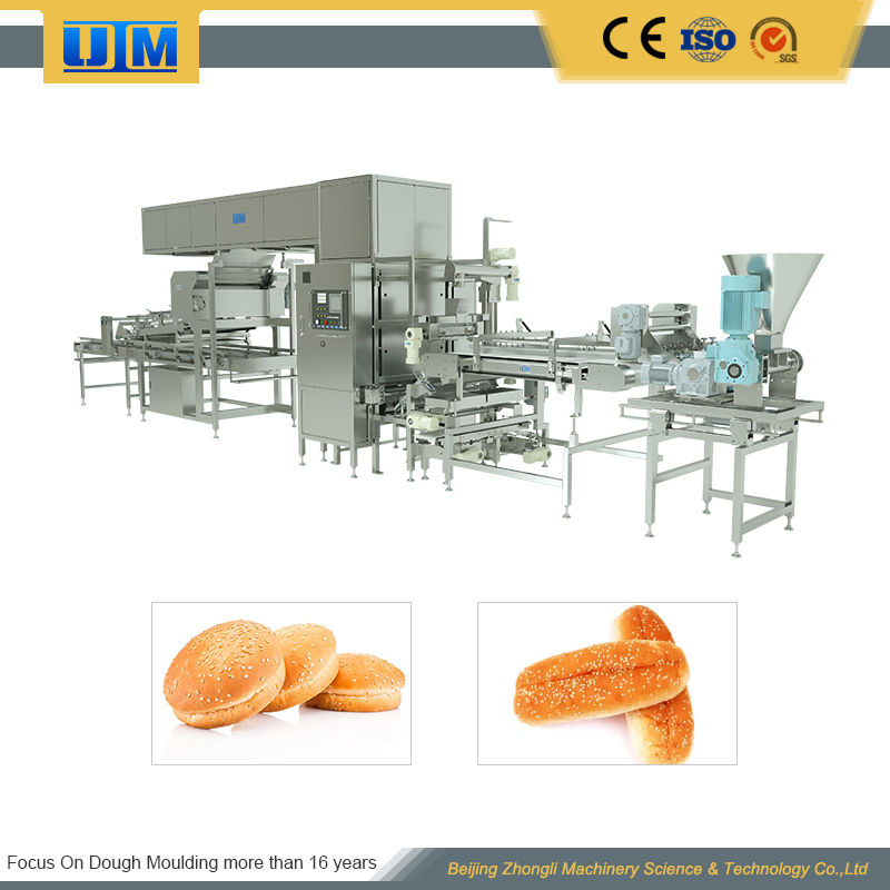 Hot Dog Bun Forming and Baking Machine