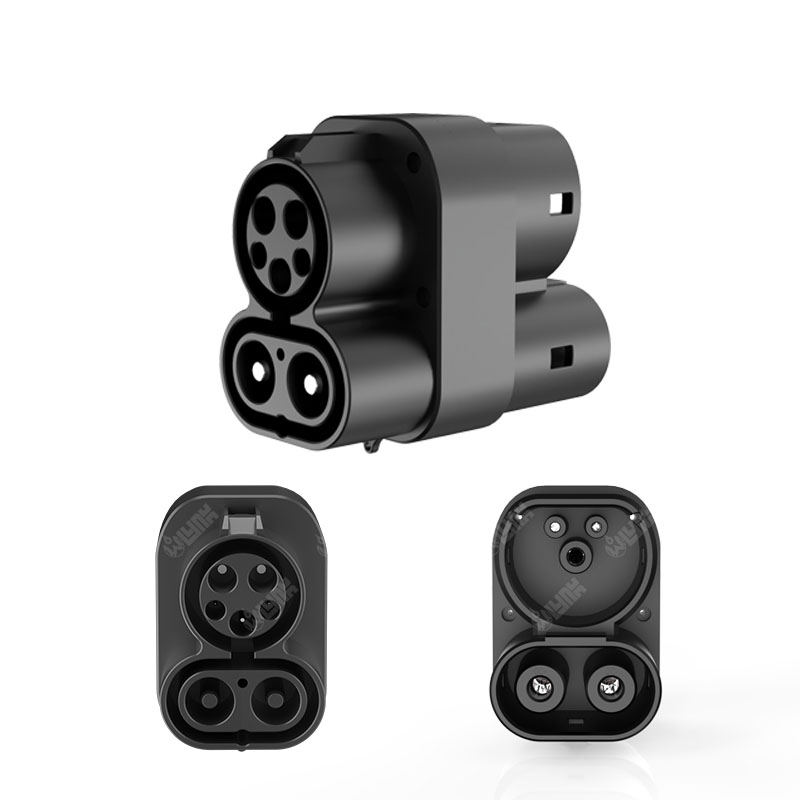 OLINK adapter new energy electric vehicle connector CCS1 to CCS2 DC adapter 250A