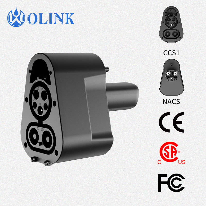 OLINK adapter new energy electric vehicle connector CCS1 to NACS DC adapter 300A