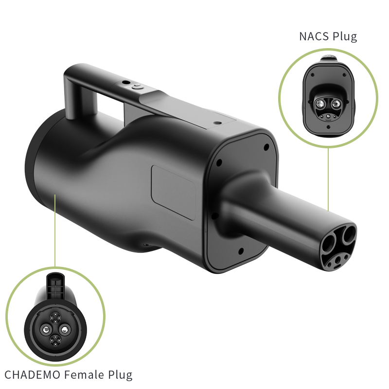 OLINK adapter new energy electric vehicle connector NACS to CCS1 DC adapter 300A