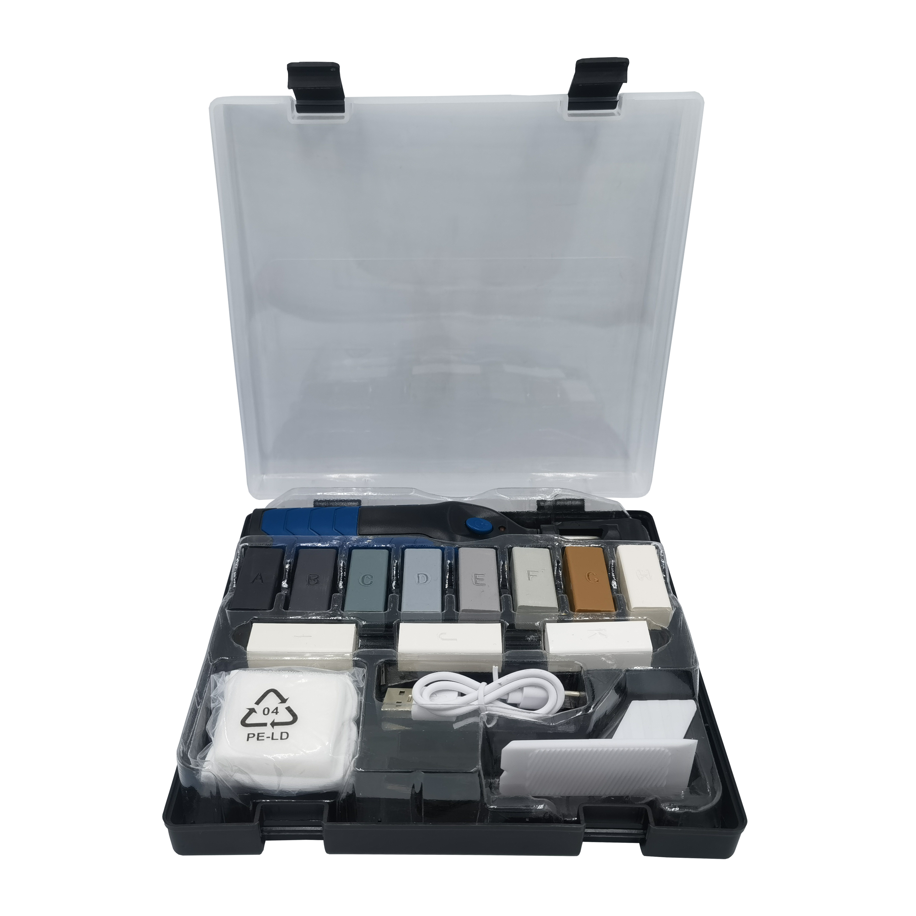Plastic Repairing Kit（11pcs，Rechargeable）